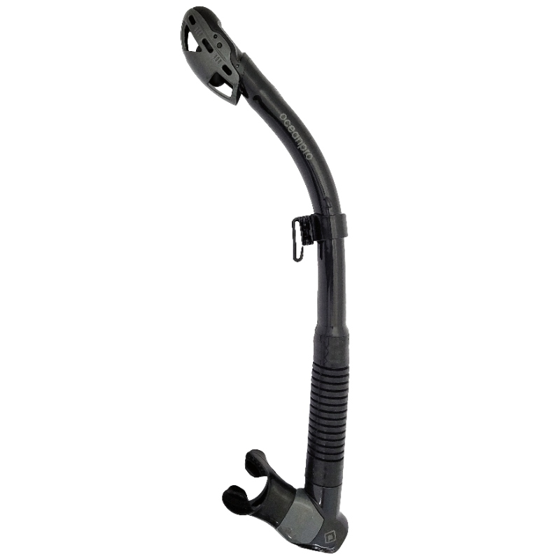 TYPHOON PRO-DRY SNORKEL BK/BK - Click Image to Close